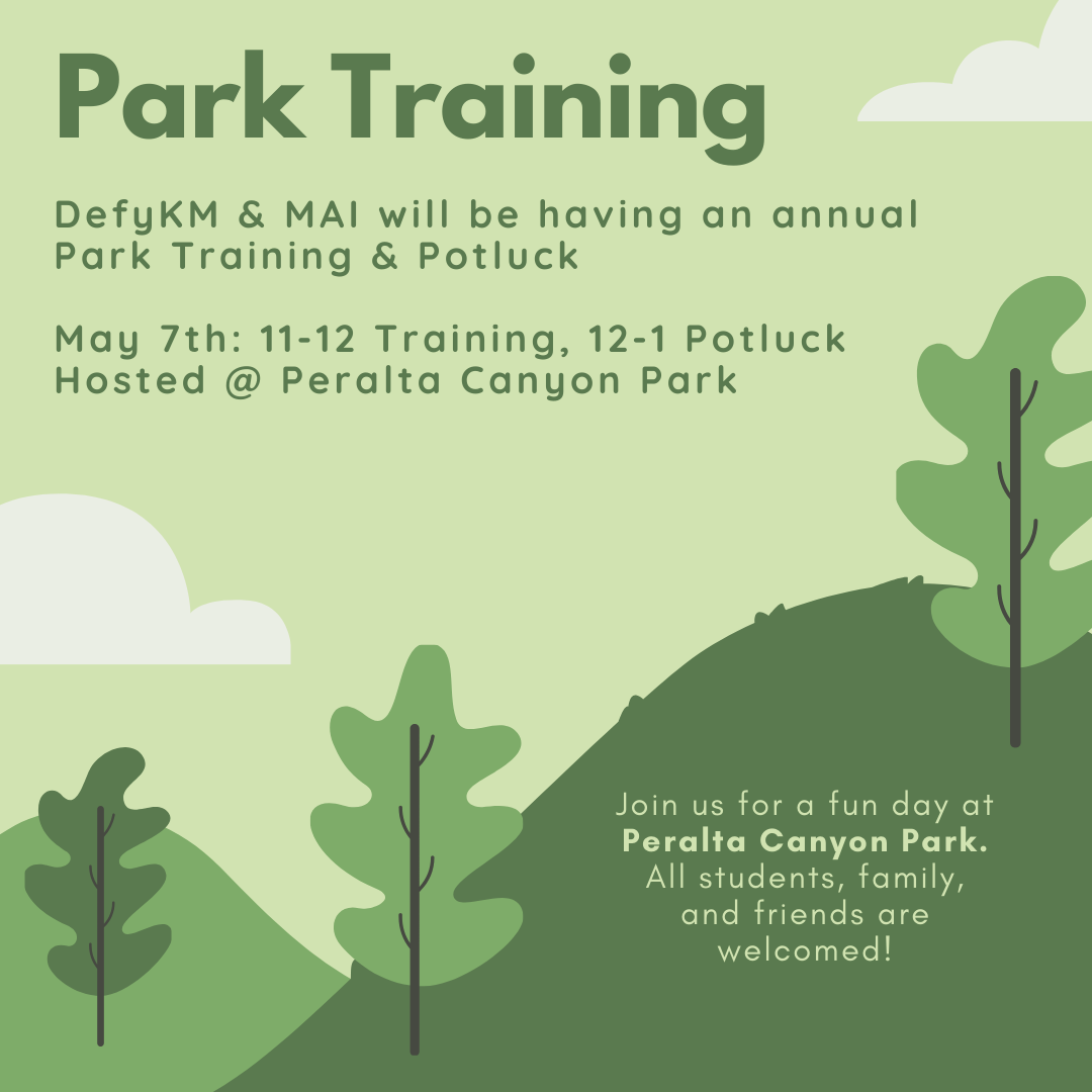 DefyKM & MAI Annual Park Training